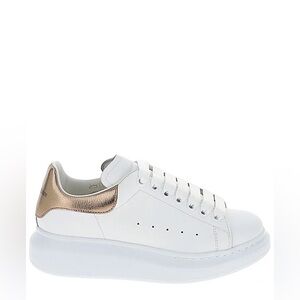 Alexander McQueen Oversized Lace Up Sneakers -36 moderately worn - Rose Gold